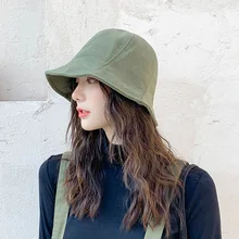Японский саржевый хлопок спиральная строчка Рыбацкая шляпа женский четыре сезона небольшой карниз корейский зонтик для досуга шляпа для женщин