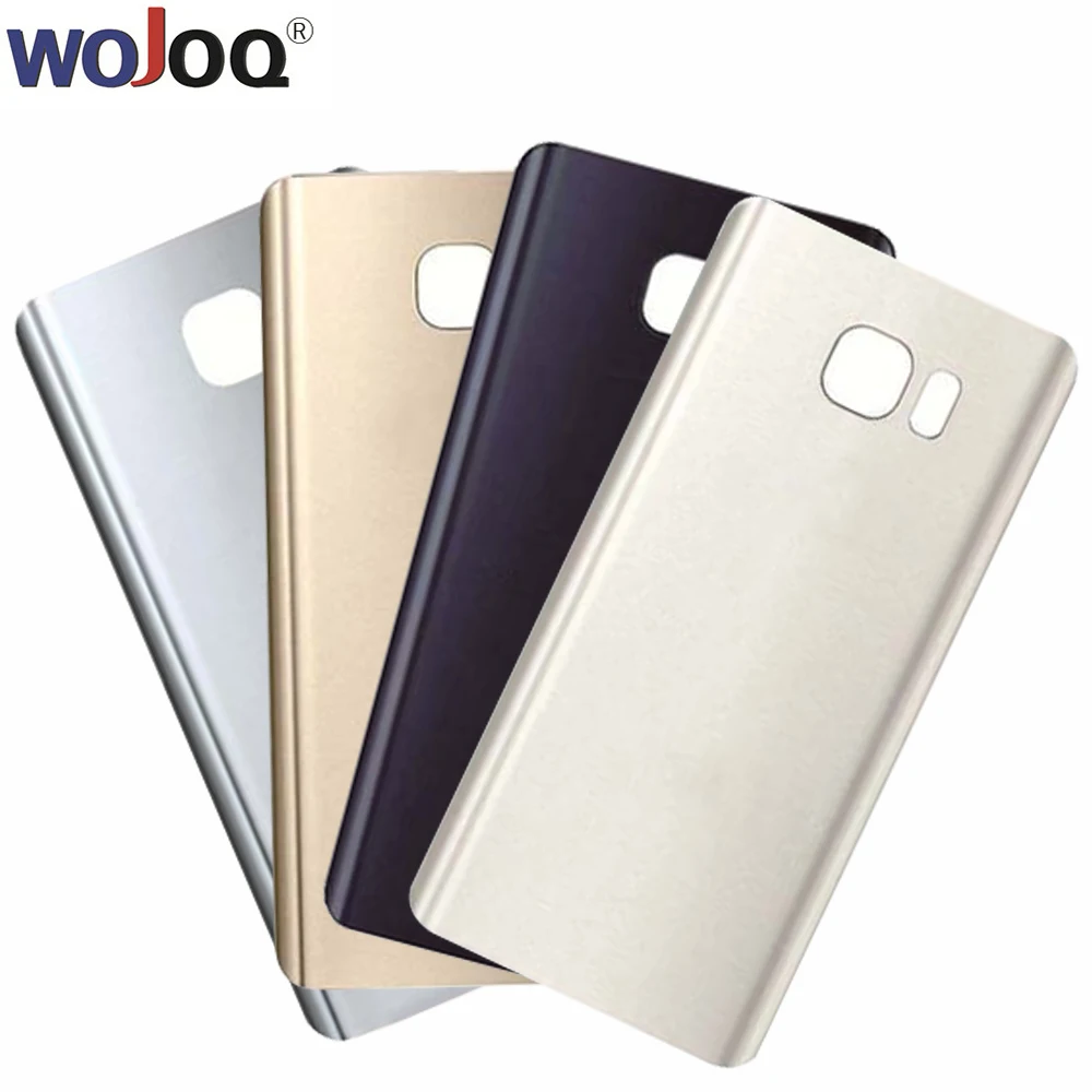 

Back Glass Cover For Samsung Galaxy Note5 Note 5 Back Battery Cover 3D Glass Housing Cover for Note 5 Door Rear Case 100% New