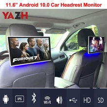 8 kerne 11,6 Zoll Android 10,0 TV Kopfstütze Auto HDMI Monitor 1920*1080 Netflix Display AUX FM Bluetooth Hinten sitz unterhaltung