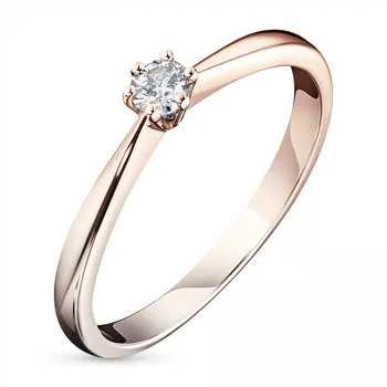

A ring of red gold diamond e0201kts12154500