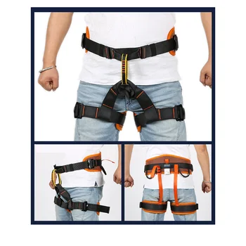

Protective Climbing Harness Gear Lightweight Descent Aerial Work Outdoor