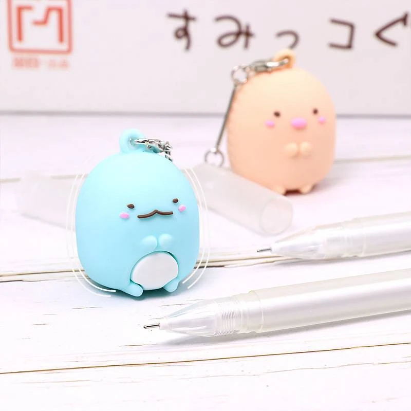 Милый кулон в виде мультяшных животных San X SUMIKKO guurashi нейтральная ручка 0 5 мм
