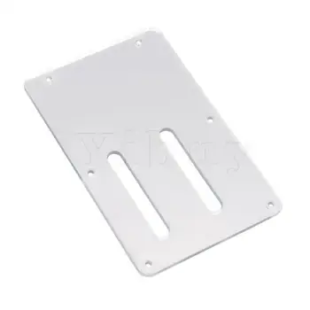 

Yibuy Electric Guitar HSH Pickguard Cover Plate Set Transparent Mirror Acrylic