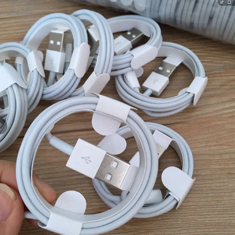 10 шт./лот 1 м/3 фута 8-контактный USB-кабель для зарядки apple iphone 6 6s 7 8 Plus зарядный