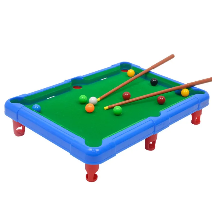 

Mini Pool Table Toy Model Billiards Children Desktop Double Interactive Educational Game Parent And Child Kindergarten Gift