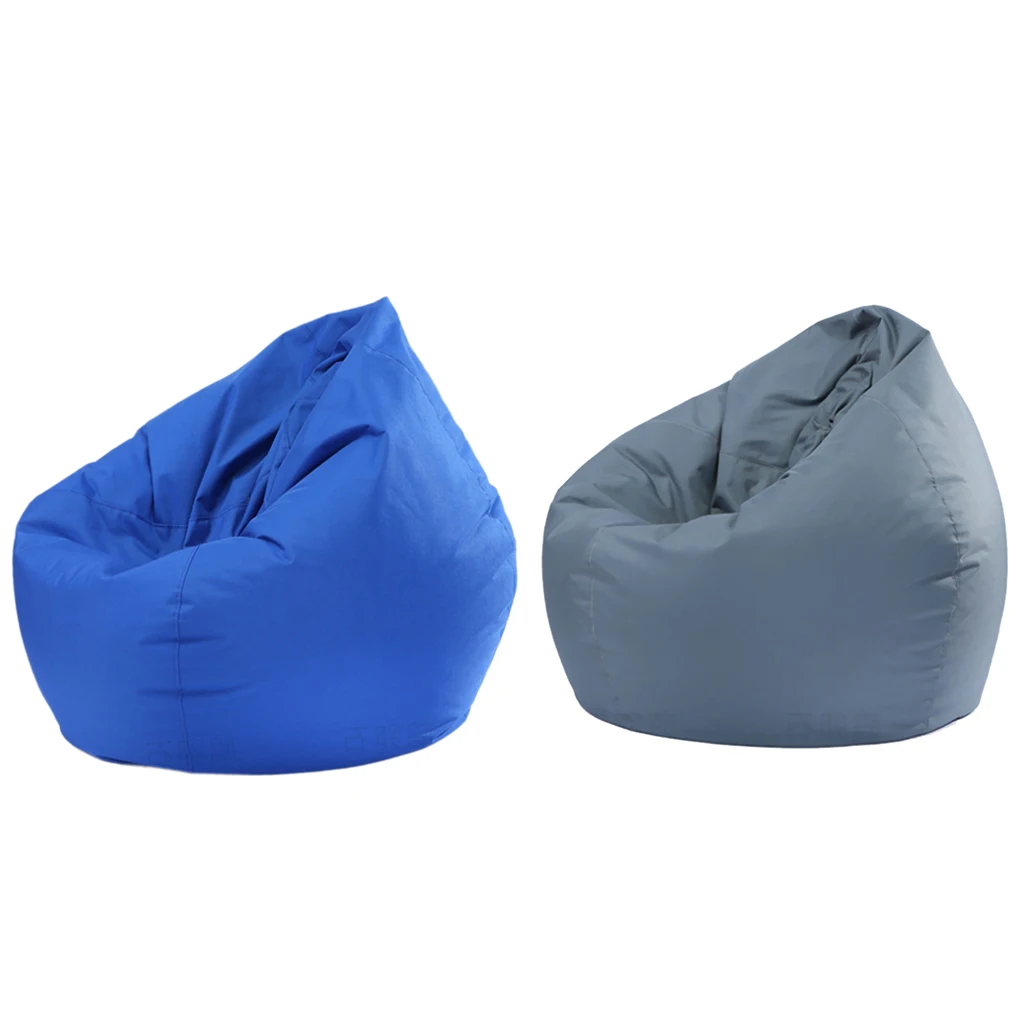 Waterproof Large Bean Bag Covers for Stuffed Animal Storage Toy Storage Bean Bag Furniture Cover Living Room Chair Cover