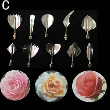 

Cake Decoration Mold Needle Nozzle Tool Gelatin Art 3D Gelatin Jelly Cake Fondant Flower Art Tool Jelly Flower Tool Knife