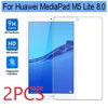 2PCS Tempered Glass for Huawei Mediapad M5 Lite 8" 8.0 JDN2-L09 W09 Screen Protector Tablet Screen Protector for Huawei M5 Lite 1