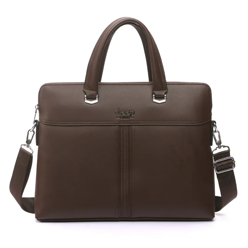 

New high-quality JEEP handbag messenger bag for business men's Computer Briefcase single-shoulder text in 2019