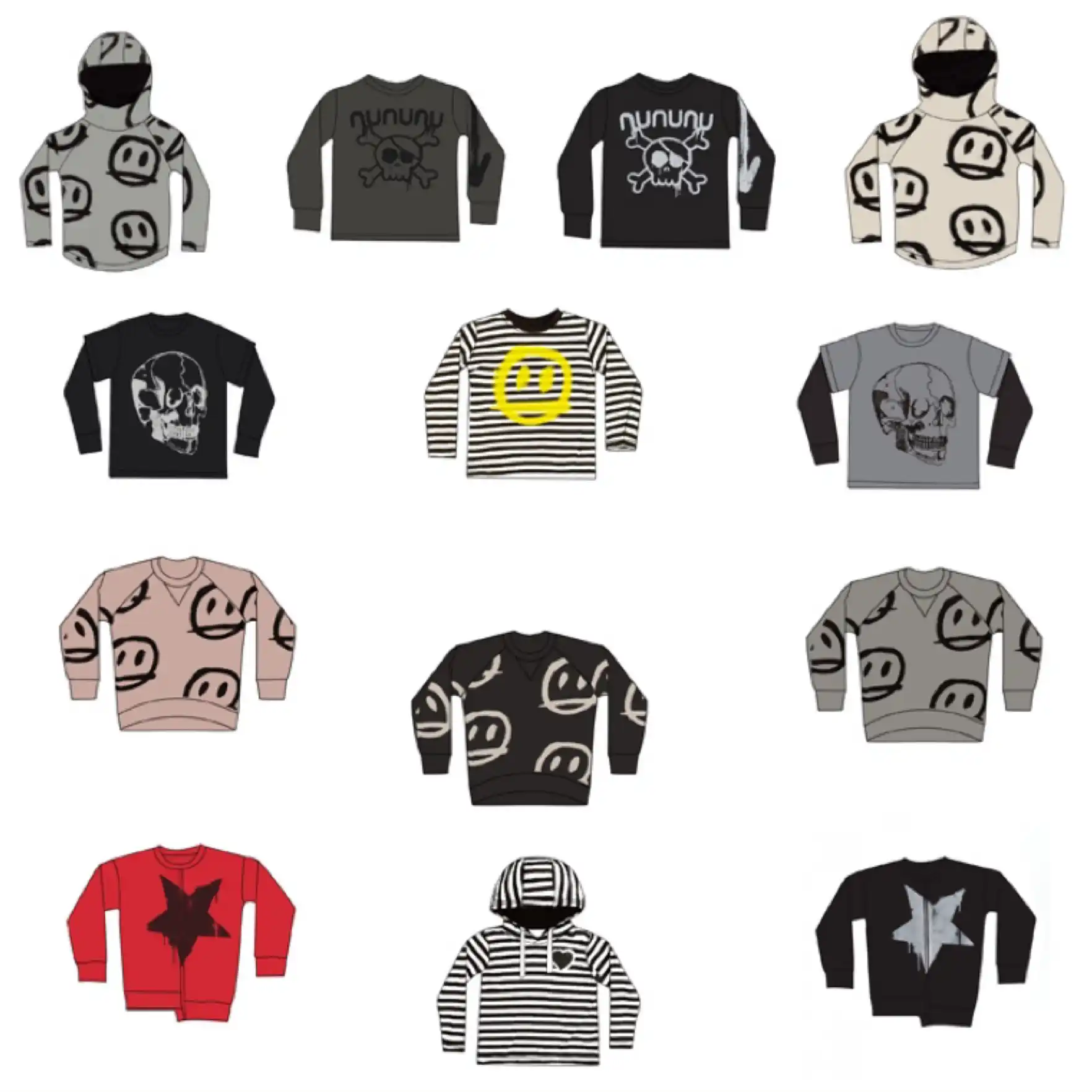 Kids T Shirts 21 New Spring Summer Nx Brand Design Boys Girls Skull Print Long Sleeve Top Baby Children Cotton Fashion Clothes T Shirts Aliexpress