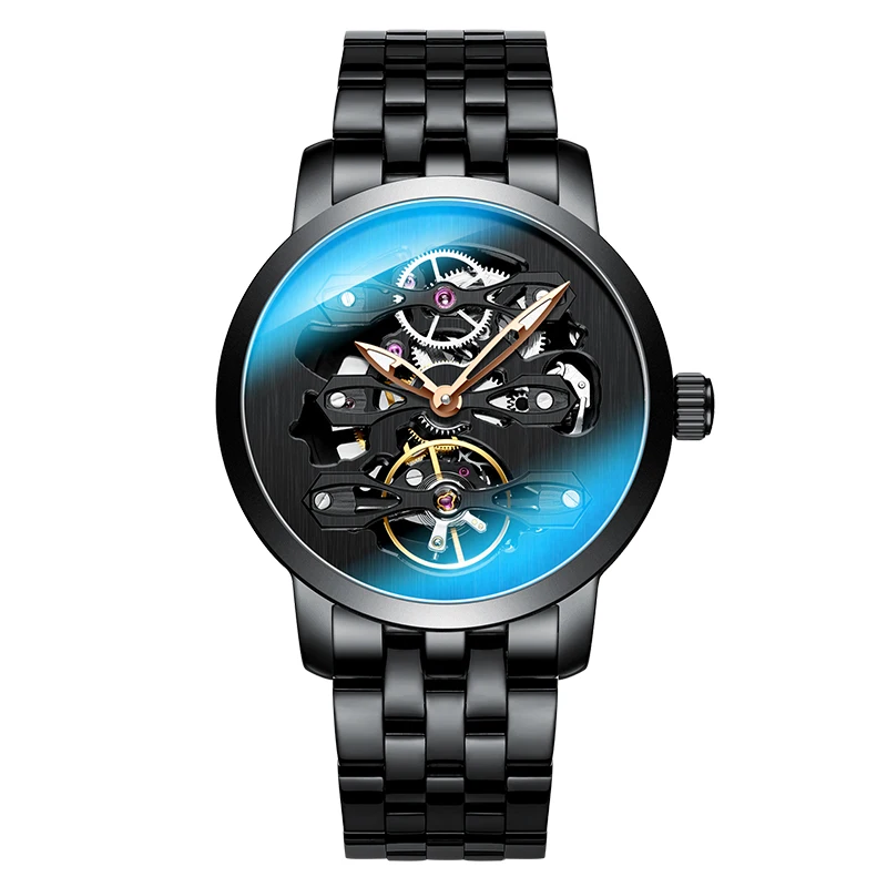 Часы наручные AILANG мужские с турбийоном из нержавеющей стали|Механические часы| |