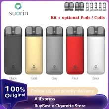 Комплект системы Suorin Reno Pod с аккумулятором 800 мАч и картриджем Pod 3 мл, электронная сигарета из алюминиевого сплава, комплект Vape VS Vinci X/Suorin Air Plus