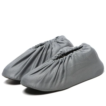 

10Pcs Mesh Breathable Non-Slip Shoe Cover Thicken Wear-Resistant For House Beauty Salon Kitchen Lab Hospital Can be Washed