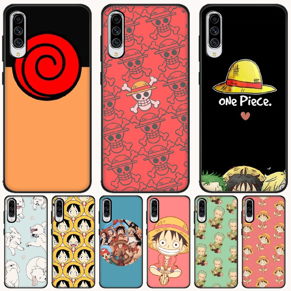 Baweite Two Dimensional One Piece Naruto Phone Case Cover For Samsung A6 6s 6plus 7 7 750 8 8 Plus 9 9 18 A8 star Half Wrapped Cases Aliexpress