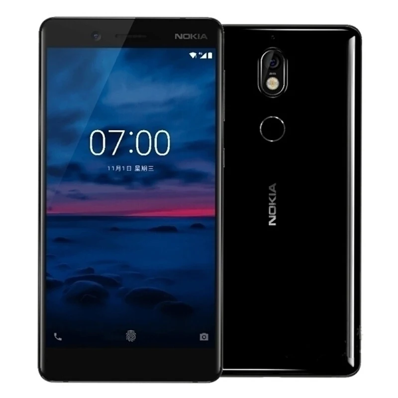 Оригинальный смартфон Nokia 7 экран 5 2 дюйма 4 Гб + 64 ГБ камера 16 МП сканер отпечатка