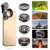 APEXEL Professional 5 in 1 Camera phone lens kit 4K HD Wide macro Telescope super Fisheye Lens для iPhone Samsung all smartphone