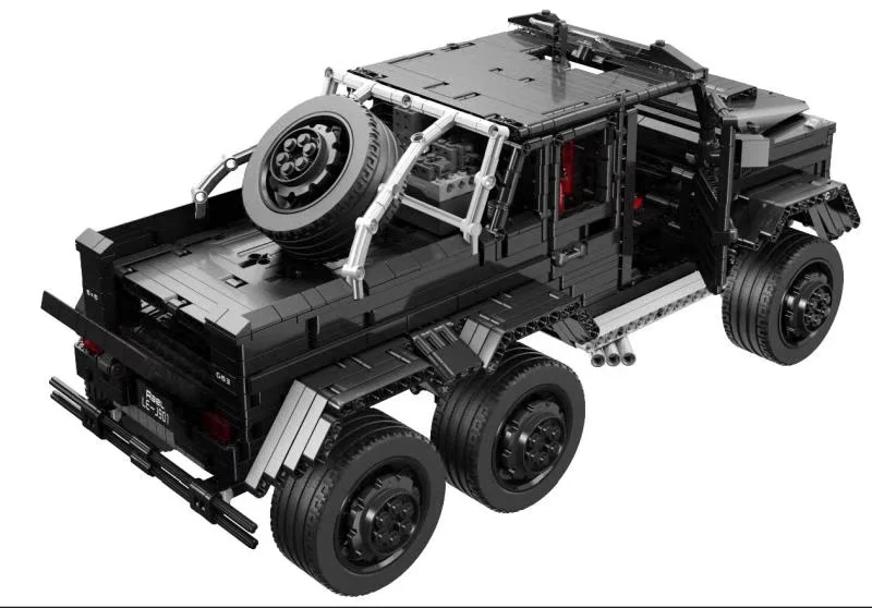 3300 шт. MOC RC внедорожный 6x6 LAND CRUISER совместимый с Technic создатель города строительный блок автомобиля Кирпичи игрушки для детей