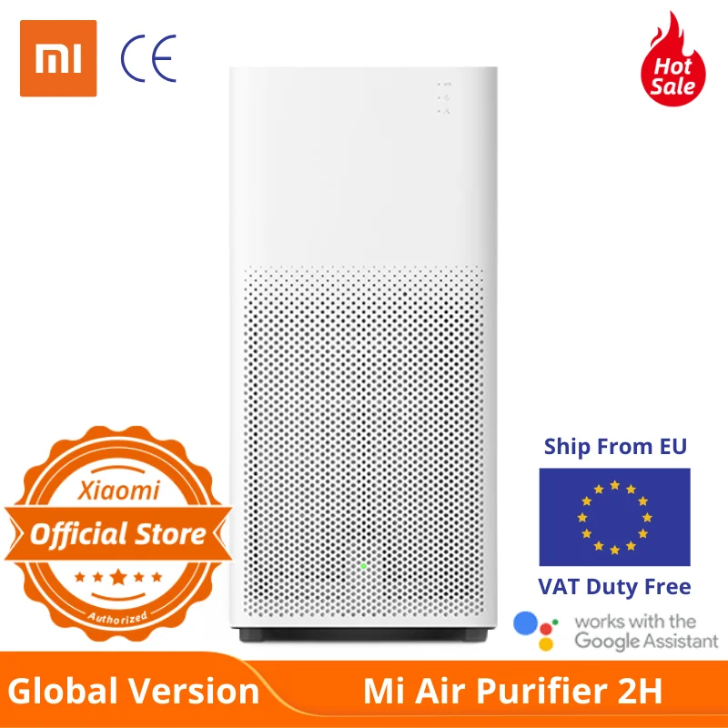 

Global Version Xiaomi Mi Air Purifier 2H Sterilizer Addition Formaldehyde Wash Cleaning Intelligent Household Air Virus