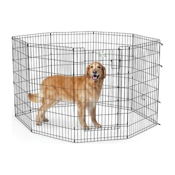 

Midwest Life Stages aviary with door-MAXLock, 8 panels, black