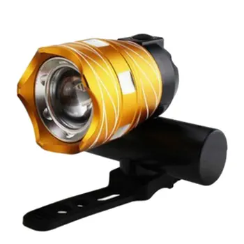 

Bicycle light T6 headlight mountain bike accessories usb charging night riding strong light bicycle cycling light