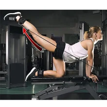 1 пара лодыжки ремни D Кольцо упражнения протектор для фитнес ноги бедра шкив подъема THJ99