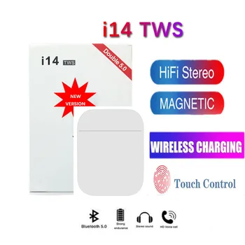 

i14 TWS Mini Wireless Bluetooth Headset Sports Meeting for Tablet PC Xiaomi Apple PKi7 i11 i12 i18 i30 V8