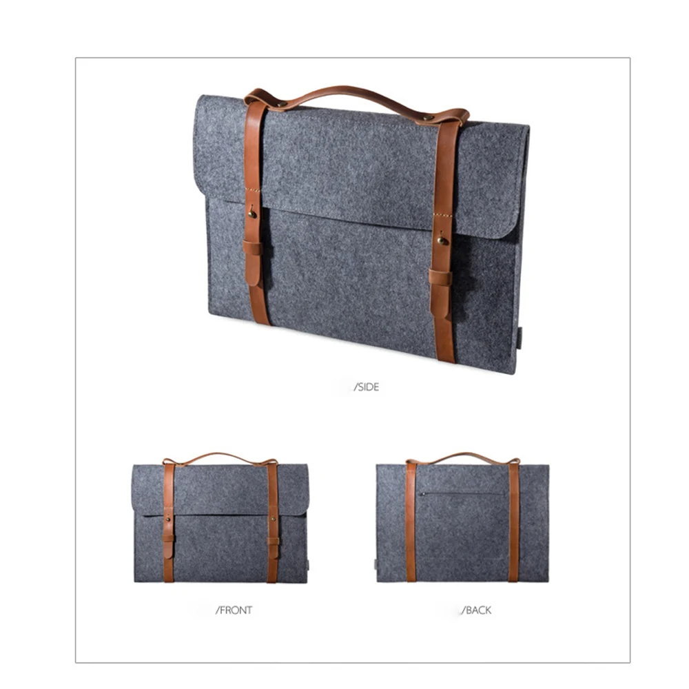 Фетровая сумка, тонкая сумка для ноутбука Macbook, Xiaomi, samsung, lenovo 13, 14, 15, чехол для ноутбука, iPad, планшета, портативный чехол