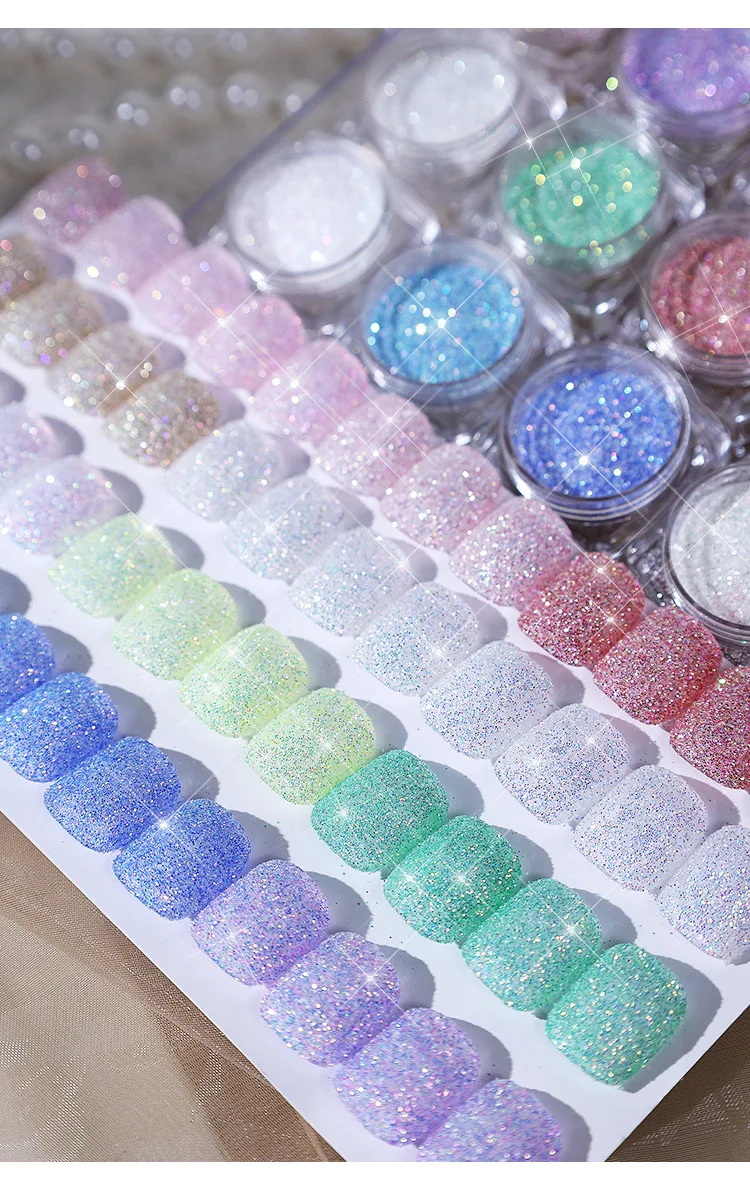 10ml Colored Crystal Glitter Powder Liquid UV Glue DIY Trinkets Pendant  Crafts Adhesive Student Handmade Nail Gel Pen Stationery