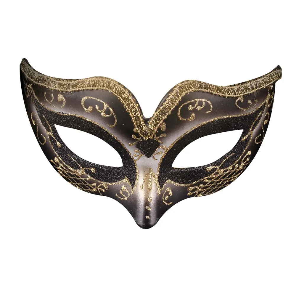 

Painted Halloween Ball Full Mask Upscale Venice Man Mask Party Show Mask For Man Catwalk Fancy Dress Dance Mask