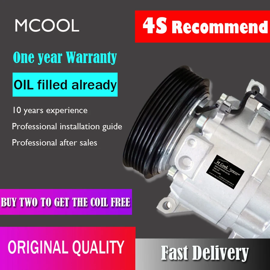  FOR Auto Ac Compressor for CAR TOYOTA YARIS 447260-2334 447260-2331 447260-2330 447260-2333 88310-5