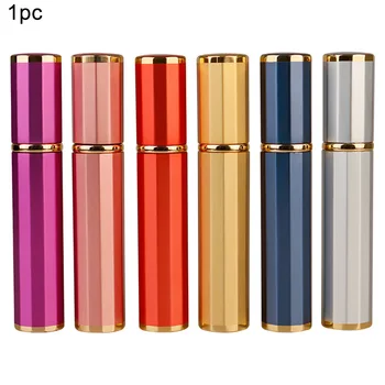 

8ml Aluminum Men Women Business Trip After Shave Pump Bottle Travel Perfume Sprayer Portable Home Dressing Table Emergency Tools