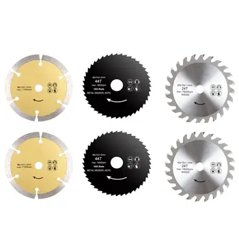 

6Pcs 85mm x 10mm x 1.0/1.1mm Cutting Tool Cutting Tool Saw Blades For Power Tool Circular Saw Blade Hot Sale