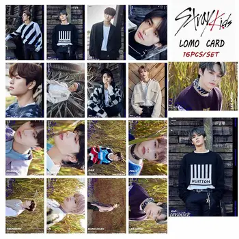 

16pcs/set Kpop STRAY KIDS Photocard New Album LEVANTER Poster Lomo Card Kpop Straykids Photo Card New Arrivals