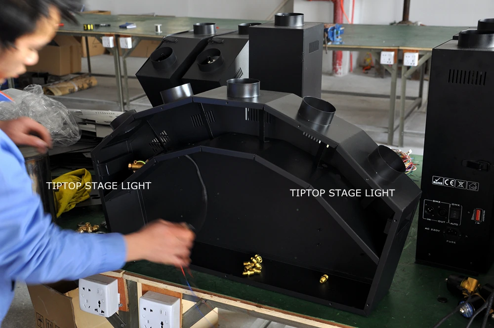 Fire Machine Stage Effect Tiptoplight