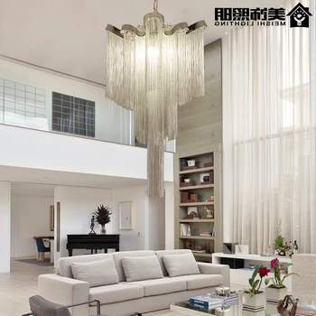

Postmodern Chain Pendant Light Suspension Lighting Art Room Bedroom Dining Room Lighting Model Room Lighting pendant lights