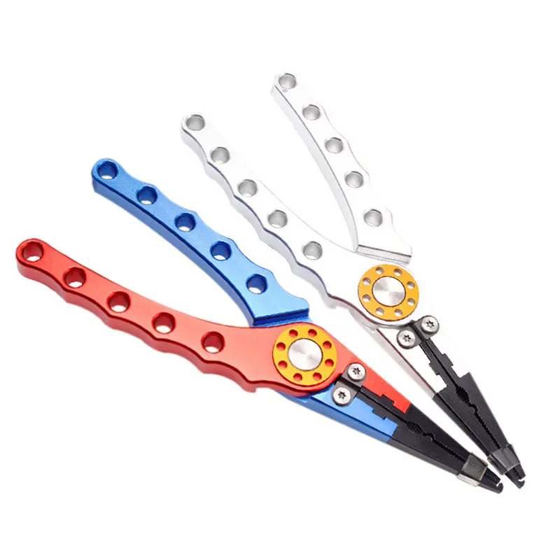 

Fishing Plier Scissor Braid Line Lure Cutter Hook Remover Tackle Tool Cutting Fish Use Tongs Scissors Fishing Pliers 2 Colors