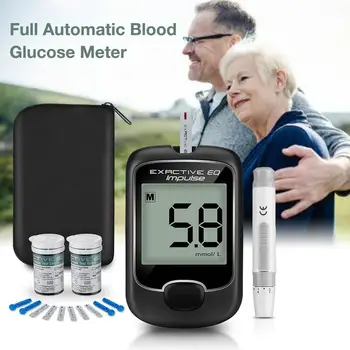 

Portable automatic Blood Glucose Meter Test Strips Diabetes Glucometer Blood Sugar Monitor for Diabetic Home test care