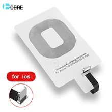 Qi беспроводной приемник зарядного устройства адаптер для iPhone 5 5S 5C SE 6S 6 7 Plus все микро-usb для устройств на аndroid тип-c телефонов для samsung Xiaomi huawei