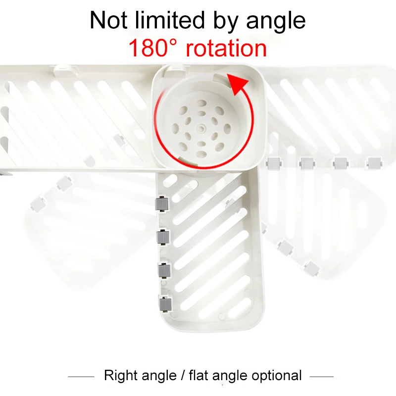 1 шт., вращающаяся на 180 градусов многофункциональная полка для ванной комнаты, полки с башней и крючками, настенный стеллаж для хранения, органайзер для кухни