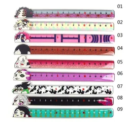 Régua de medição de animais de anime demon slayer, 1 peça: kimetsu no yaiba kamado tanjirou, para estudantes, artigos de papelaria