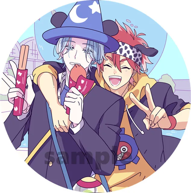 Anime SK8 The Infinity Cosplay Badge Miya RekI Snow Cherry Blossom Brooch Pin Accessories For Clothes Backpack Decoration gift 1