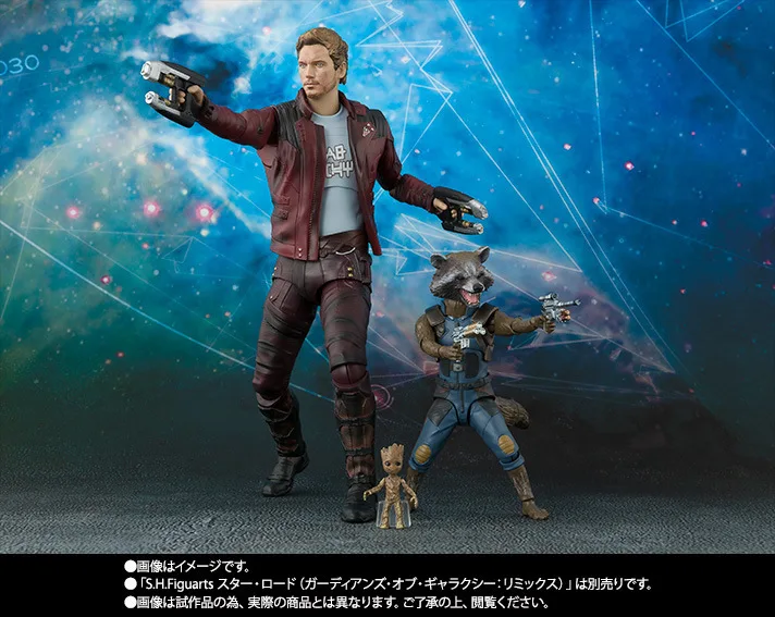 Feihong Аниме Galaxy Defend Team Guard ракета енот Shuren Groot Garage Kit