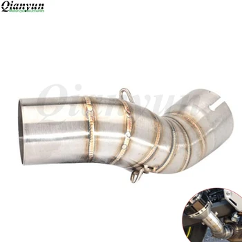 

Racing Motorcycle Exhaust Escape Modified Middle Pipe Connection Link Pipe 51mm SC Muffler Slip On For Kawasaki Z900