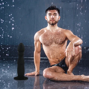 Vibrating Butt Plugs Vibrator Prostate Massage Rotation Beads Wireless Remote Control Anal Plug Sex Toys For Man/Women Adults 4