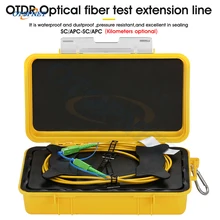 

Single Mode 500m 1km 2km SC/APC Test Extension Cable Fiber Optic OTDR Launch Cable Box Fiber Jumper Box