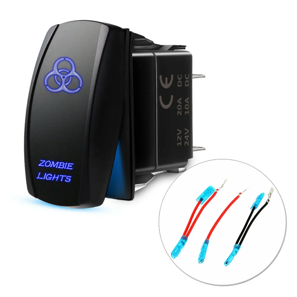 

Replaces LED Blue Power Lights Push Button Switch Laser For Camry Prius Corolla