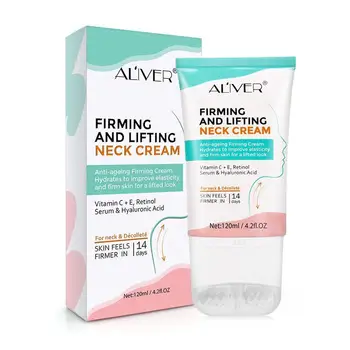 

Wheel Vitamin C+E Hydrating Shrink pores Neck Cream Care Reduce Lines Delicate Fine Soft Double Chin Moisturizing Nourish F H8Q9