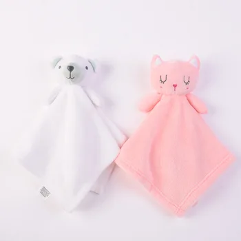 

Baby Soothe Appease Towel Soft Plush Comforting Toy Towel Security Blanket Baby Care Soothing Towel Cartoon Cute Sleeping Toys