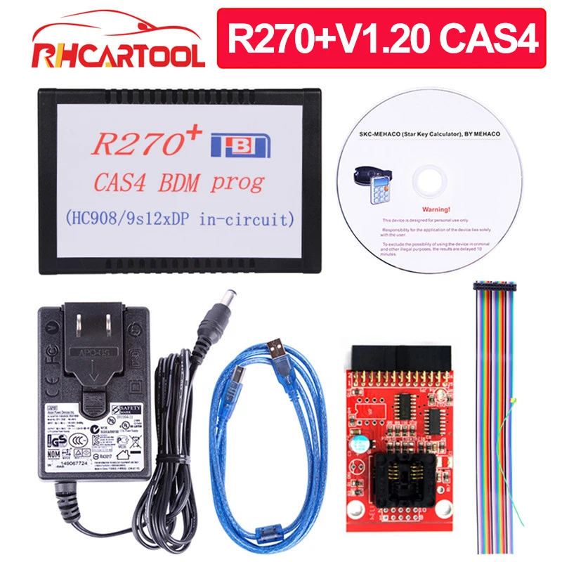 Автомобильный диагностический инструмент OBD2 1 20 R270 + V1.20 программатор CAS4 BDM для BMW