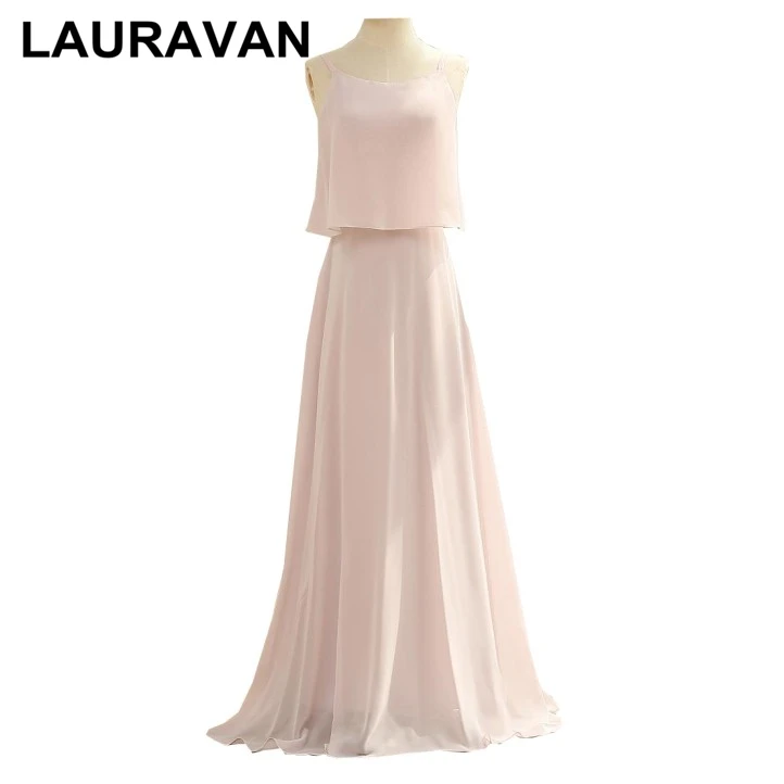 

pretty short fantasy light pink plus size bridesmaid gowns spaghetti straps a line party fashion dress dresses for women